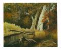 Detail produktu - obraz - olej na plátně - podzim v lese - 60x50 cm