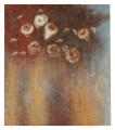 Detail produktu - Obraz - olej na plátně - podzimní květiny - 70x80 cm