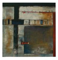Obraz - olej na plátně - faraonova hrobka - 90x90 cm - zvětšit obrázek Obraz - olej na plátně - faraonova hrobka - 90x90 cm - zvětšit obrázek