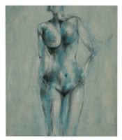 Obraz -olej na plátně - ledová královna - 70x80 cm - zvětšit obrázek Obraz -olej na plátně - ledová královna - 70x80 cm - zvětšit obrázek